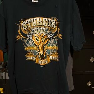 2007 Sturgis Black Hills Biker Rally Shirt